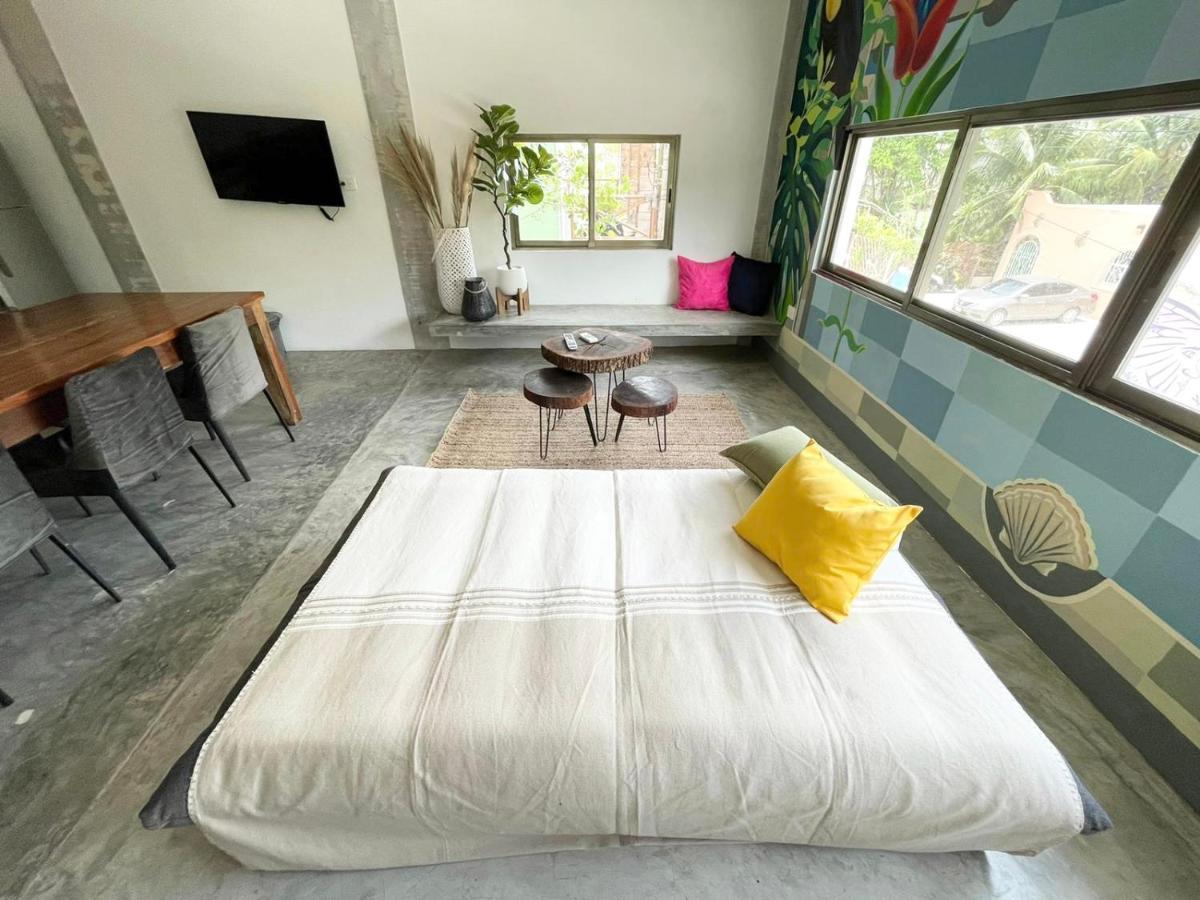 Katalox Jungle Lofts By Simply Comfort Tulum Centre Rooftop Patio & Pool Leilighet Eksteriør bilde