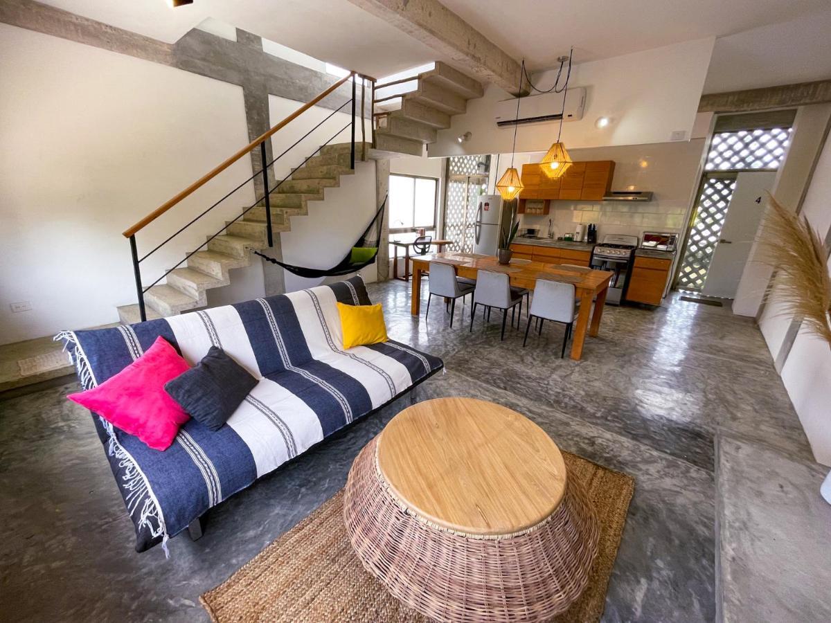 Katalox Jungle Lofts By Simply Comfort Tulum Centre Rooftop Patio & Pool Leilighet Eksteriør bilde